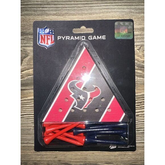NFL NEW HOUSTON TEXANS AUTHENTIC PYRAMID GAME. NWT. L - Picture 4 of 5